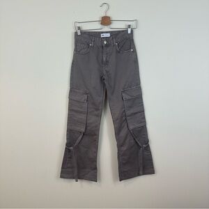 Zara | Taupe Brown Cargo Pants Size 0 Women’s